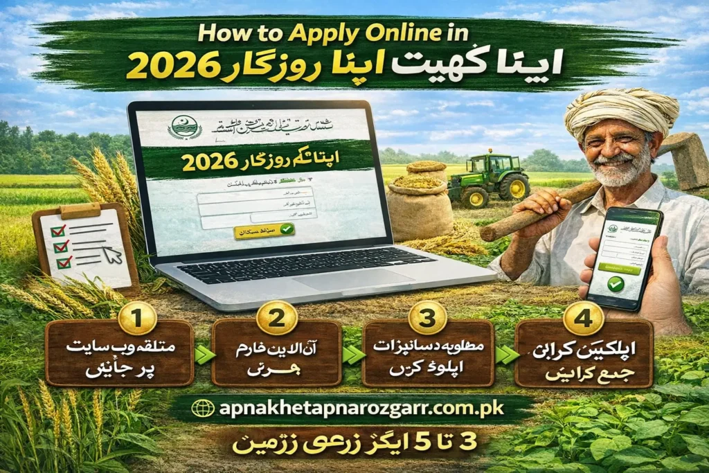 How to Apply Online in Apna Khet Apna Rozgar 2026